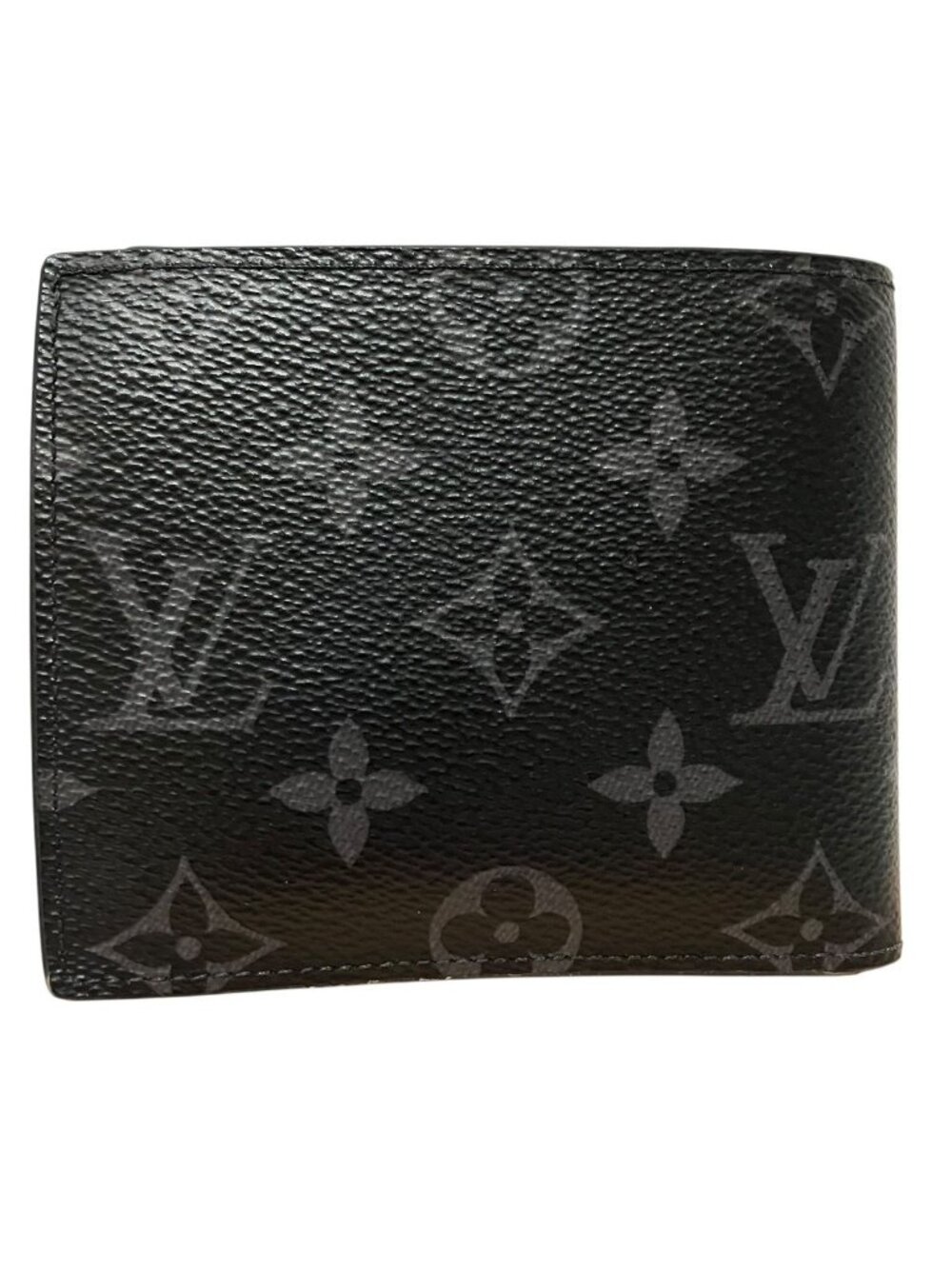 Louis Vuitton Portefeuille Marco NM Monogram Eclipse Bifold Wallet Canvas